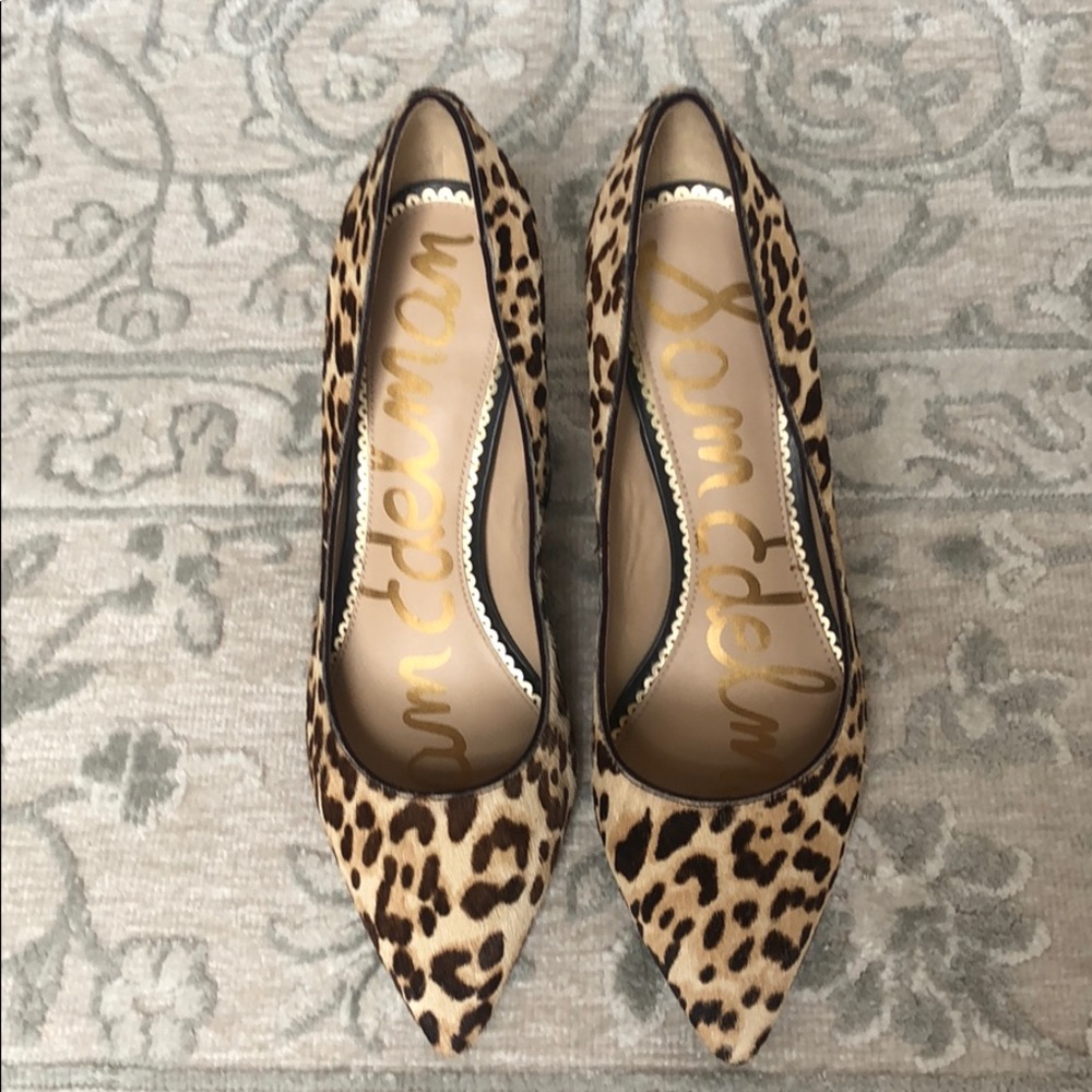 Sam Edelman Cheetah/Leopard Heels - size 8.5